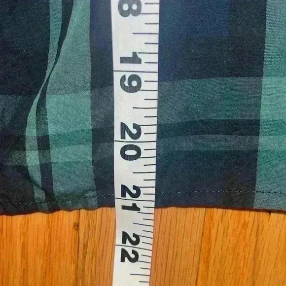 J. Crew Fresco top with jewel buttons in Black Watch tartan Size XXS - Picture 10 of 11